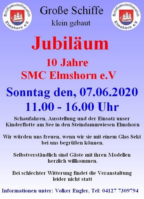 Absage: 10 Jahre SMC Elmshorn @ See in den Steindammwiesen